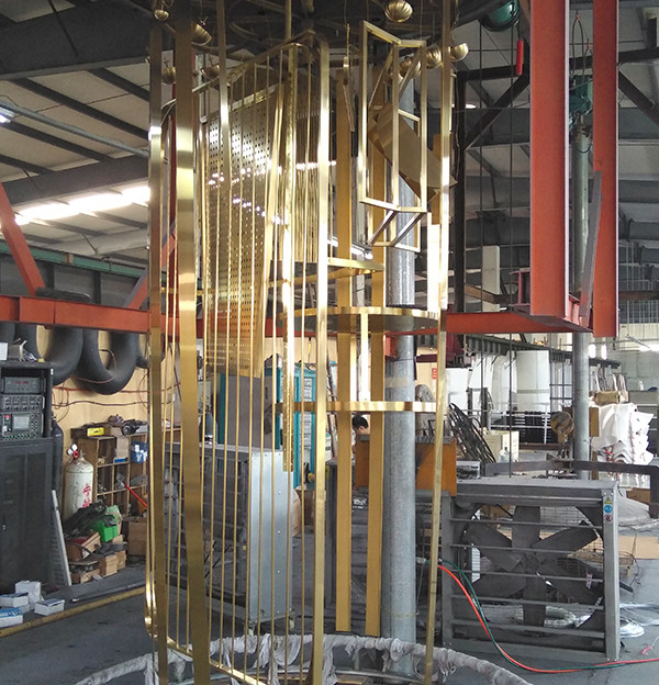 Environment Friendly Stainless Steel Furniture Physical Vapor Deposition System