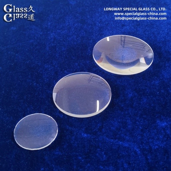 Polishing Borosilicate Glass Light Cover Lens For Stage Lighting Effects