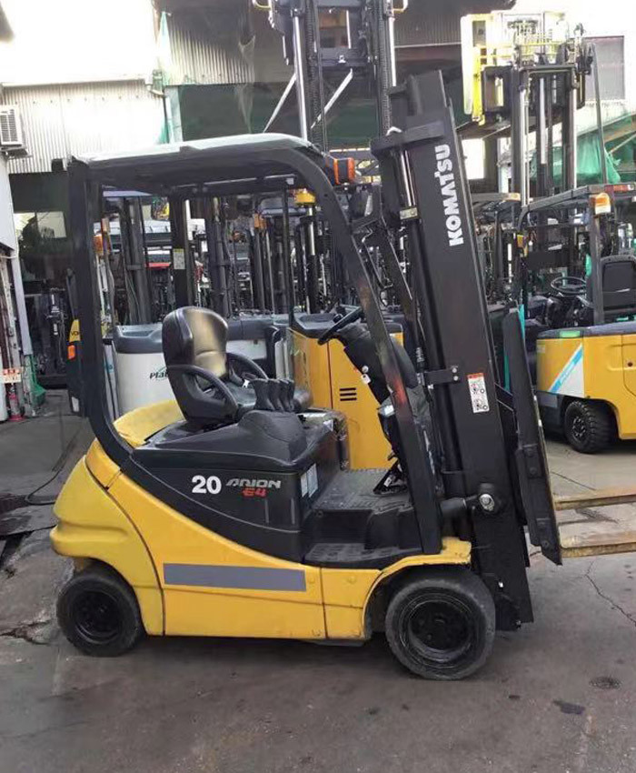 Komatsu Used Warehouse Forklift Trucks 1 Ton - 20 Ton Load Capacity Energy Saving