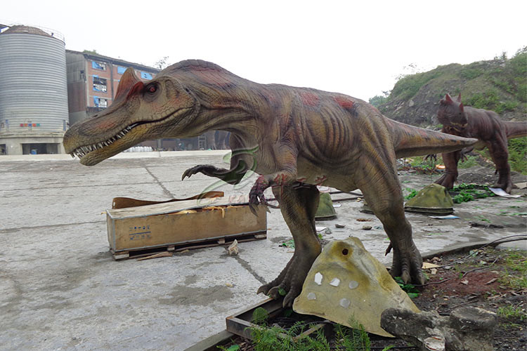 Realistic Animatronic Irritator Dinosaur For City Landscape Decoration