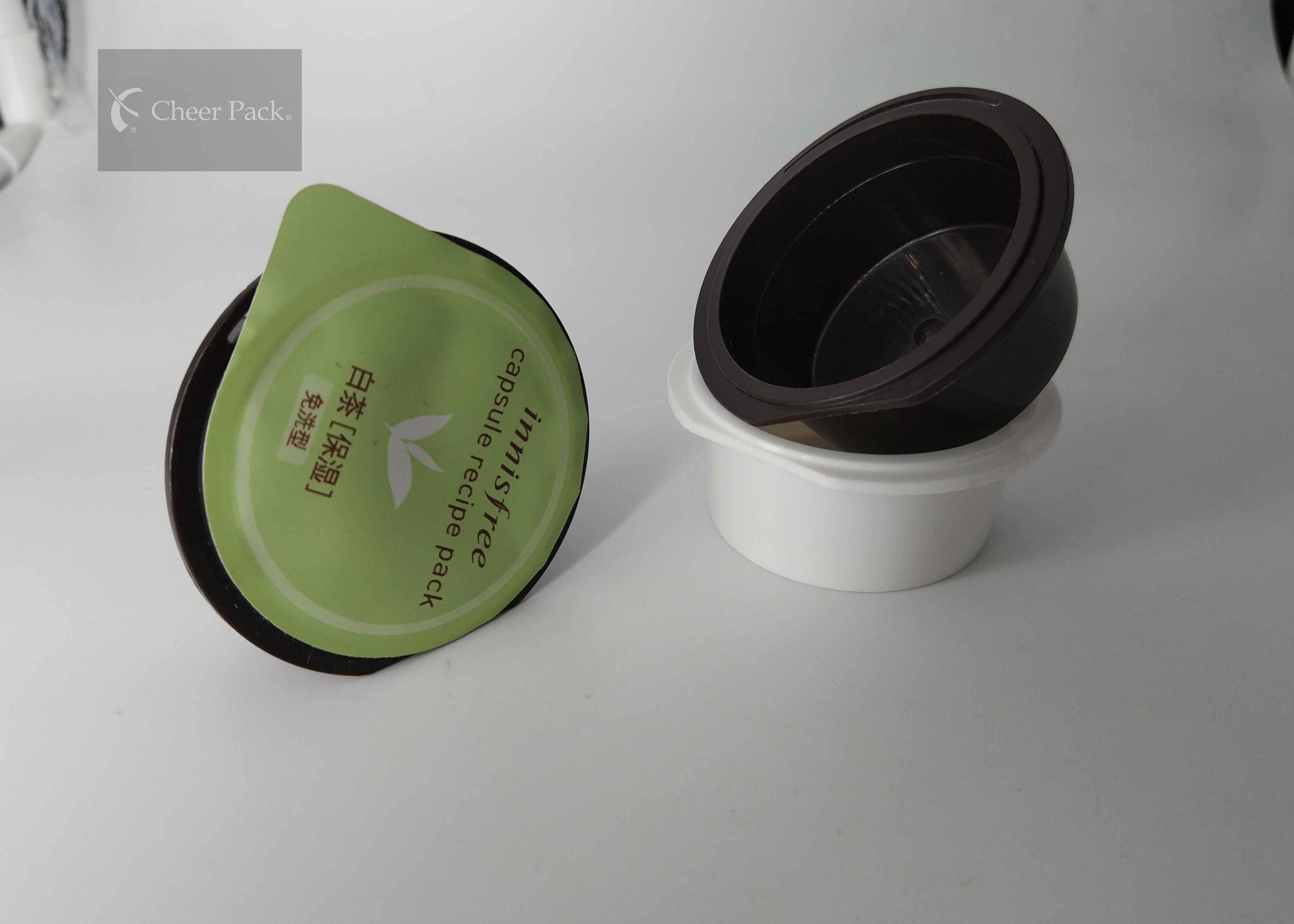 20 Gram Plastic PP Capsule Recepe Pack For One Time Salad Dressing Packing