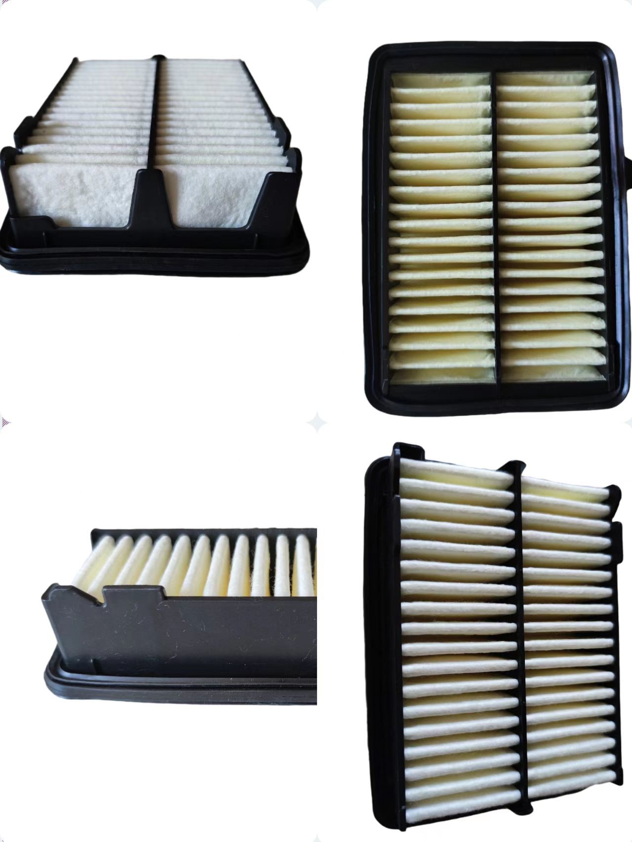 Yellow 198mm Accessories Air Filter A10374 17220-5R0-008 For HONDA