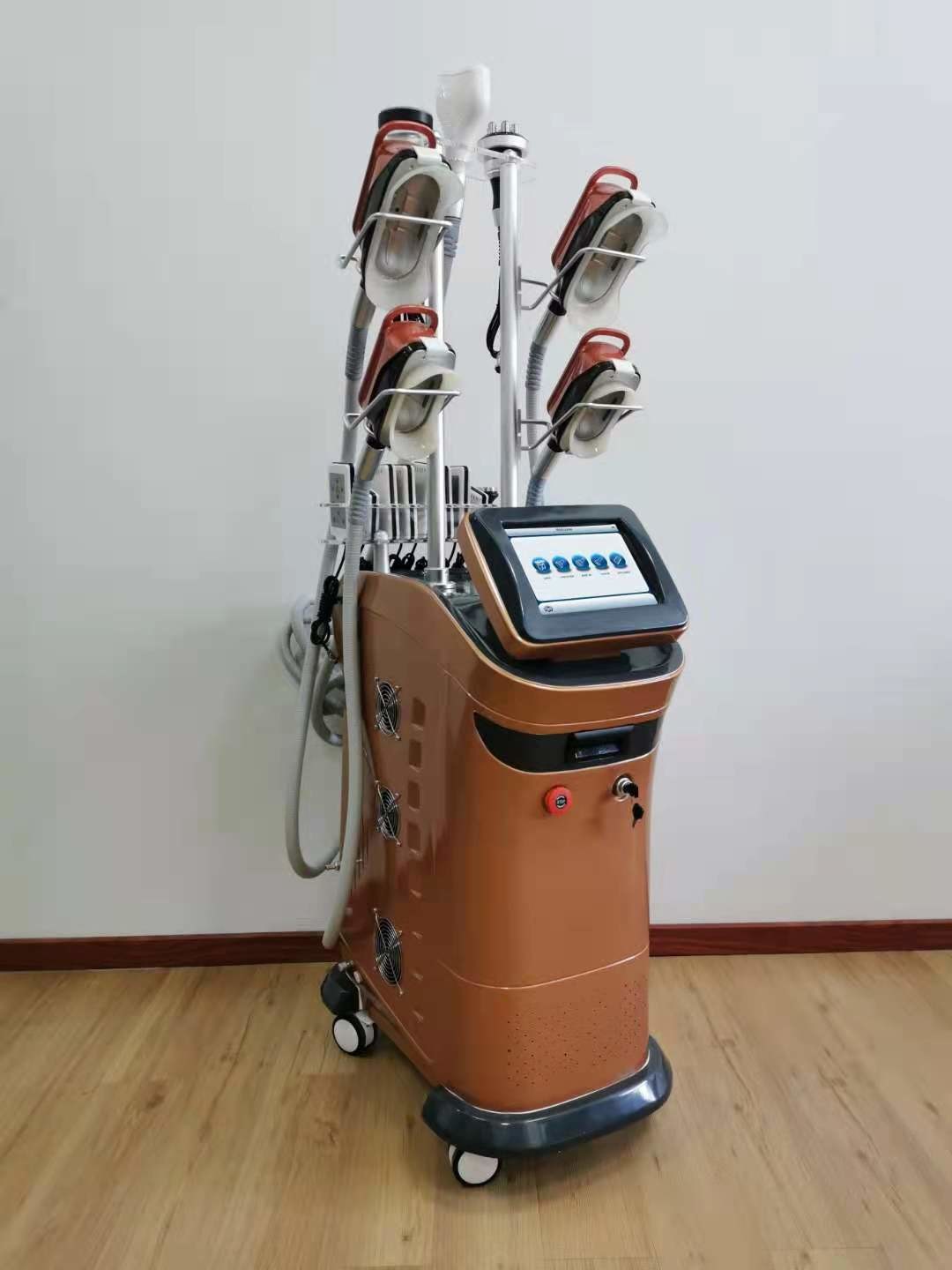 360 Cryolipolysis Slimming Machine RF Vacuum Cavitation Beauty Salon Instrument