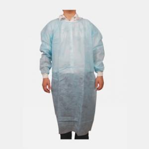 China Blue, Green Long Sleeves / Short Sleeves PP Surgical Gown / Non Woven Dressing WL6018 on sale