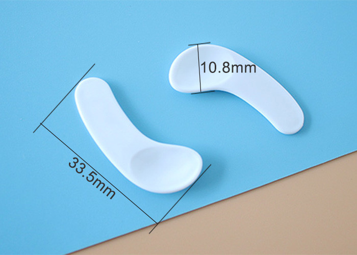 White 33.5mm PP Food Grade Scoop For Pudding Yogurt