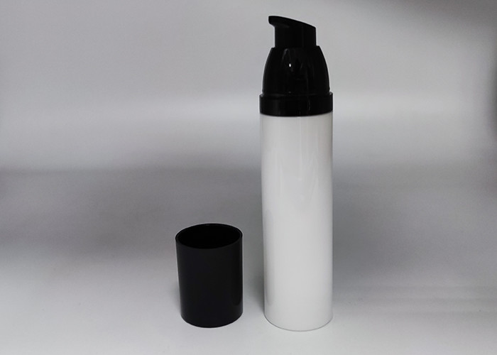 75ml PP Lotion Custom Cosmetic Bottles With Airless Press Pump