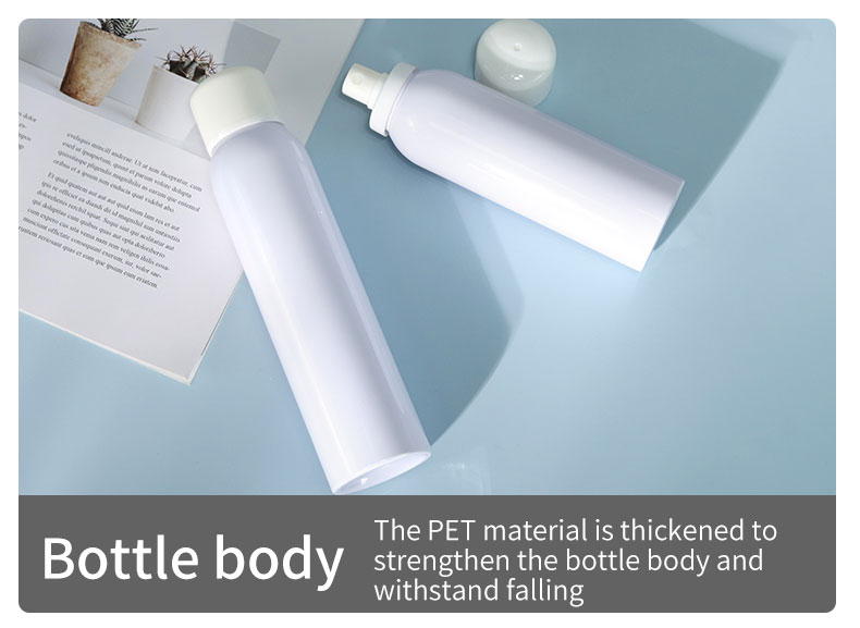70ml Empty Plastic Pump Bottles Cosmetic Lotion Spray Bottle For Skincare Manufactured