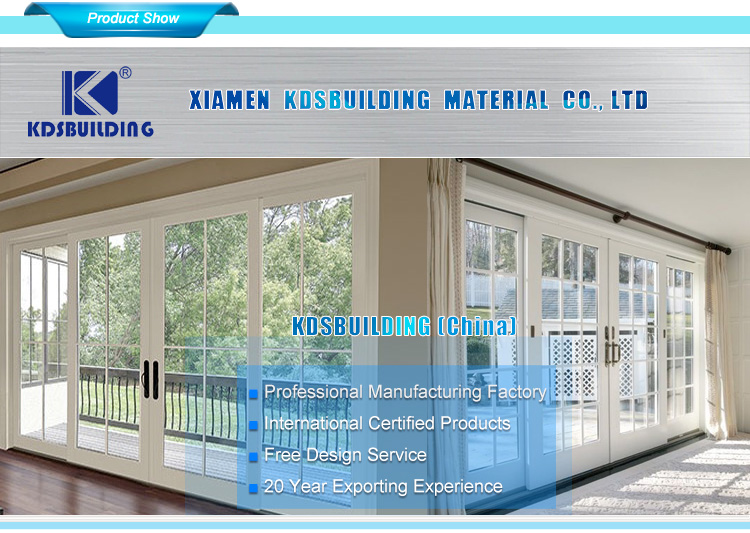 Swing PVC Decorative Door Soft Plastic High Speed Stack Upvc Folding Door