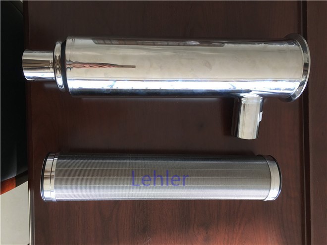 Lehler Wedge Wire , 45 Micron Slot Resin Trap Strainer