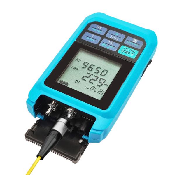 Mini Fiber Optic Power Meter 4 Function Optical Power Meter with RJ45 Laser WIFI Network Rechargeable OPM