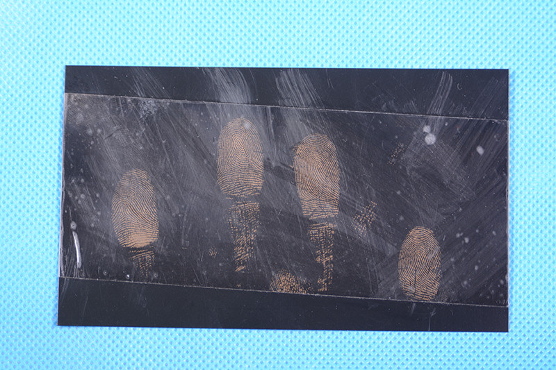C169 Black high gloss fingerprint backing sheet