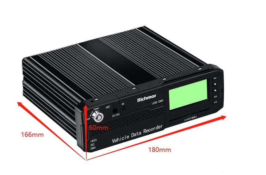 CCTV Camera System Truck Camera System HDD SD Card Storage 8ch Alarm Input