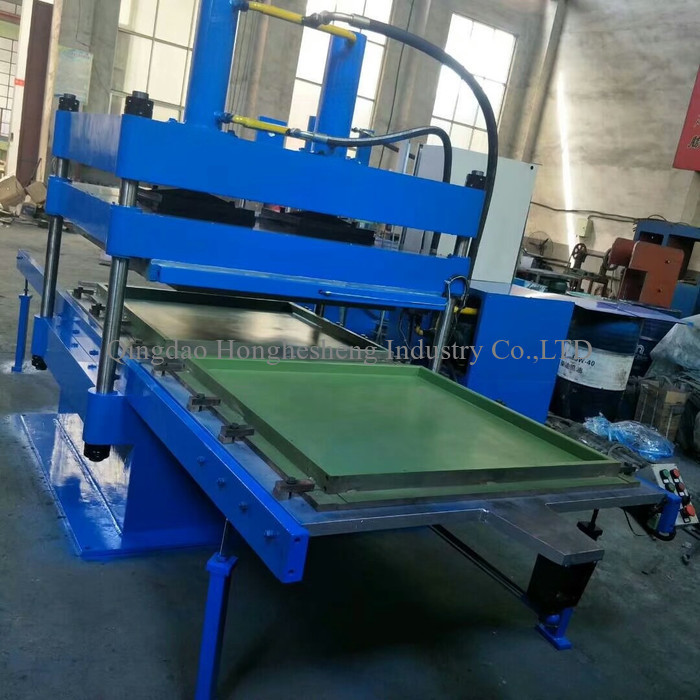 Outdoor Playground Rubber Vulcanizing Equipment 1100*1100mm 12kW