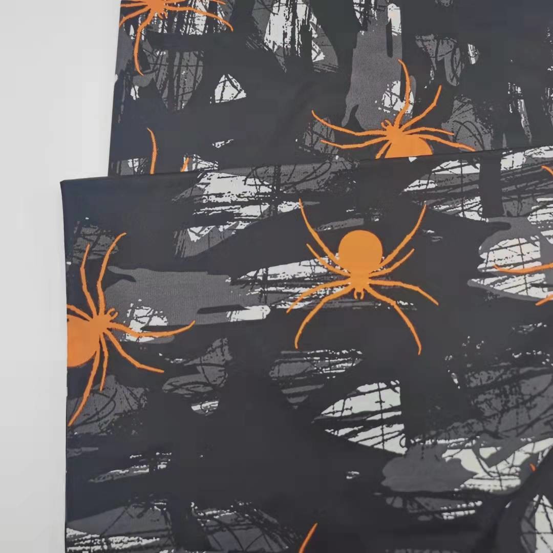 UV Proof Printed Spandex Fabric Waterproof 60gsm 150cm 97% Nylon 3% Spandex