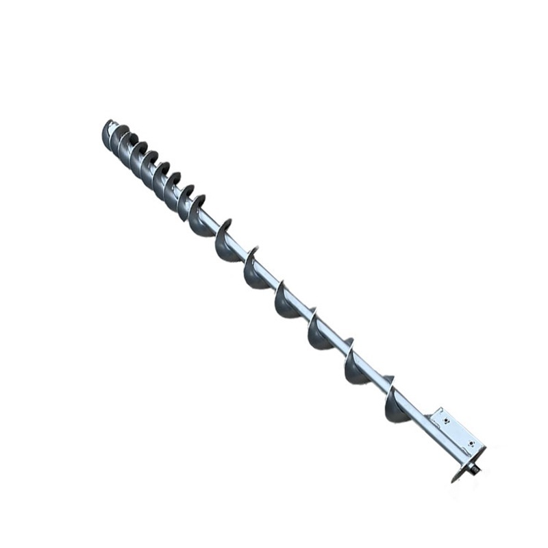 OEM Custom Agricultural Machinery Combine Harvester Parts Stainless Steel Auger Screw Shaft