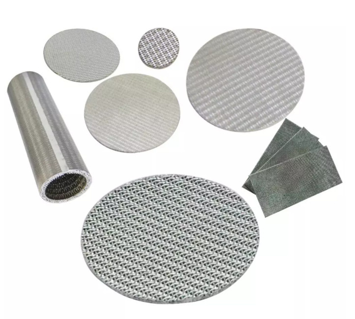 AISI316L 2 To 300 Micron Stainless Steel Mesh Filter Discs
