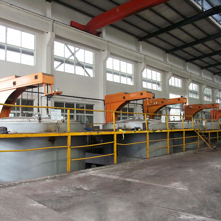 Pit Type Spheroidizing Annealing Furnace For Nuts / Bolts / Screws / Fasteners Steel Wires