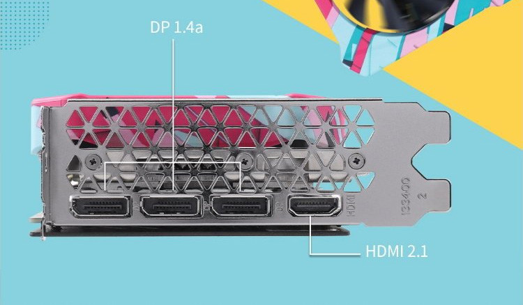 128bit Computer Game Graphics Card GEFORCE RTX 3050 8GB GDDR6 8pin Interface