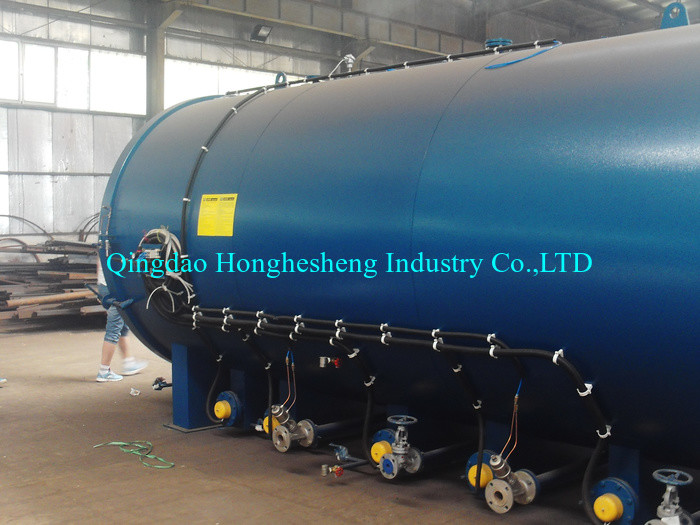 Custom SBR Thermoplastic PLC Vulcanization Tank Tire Retreading Machine