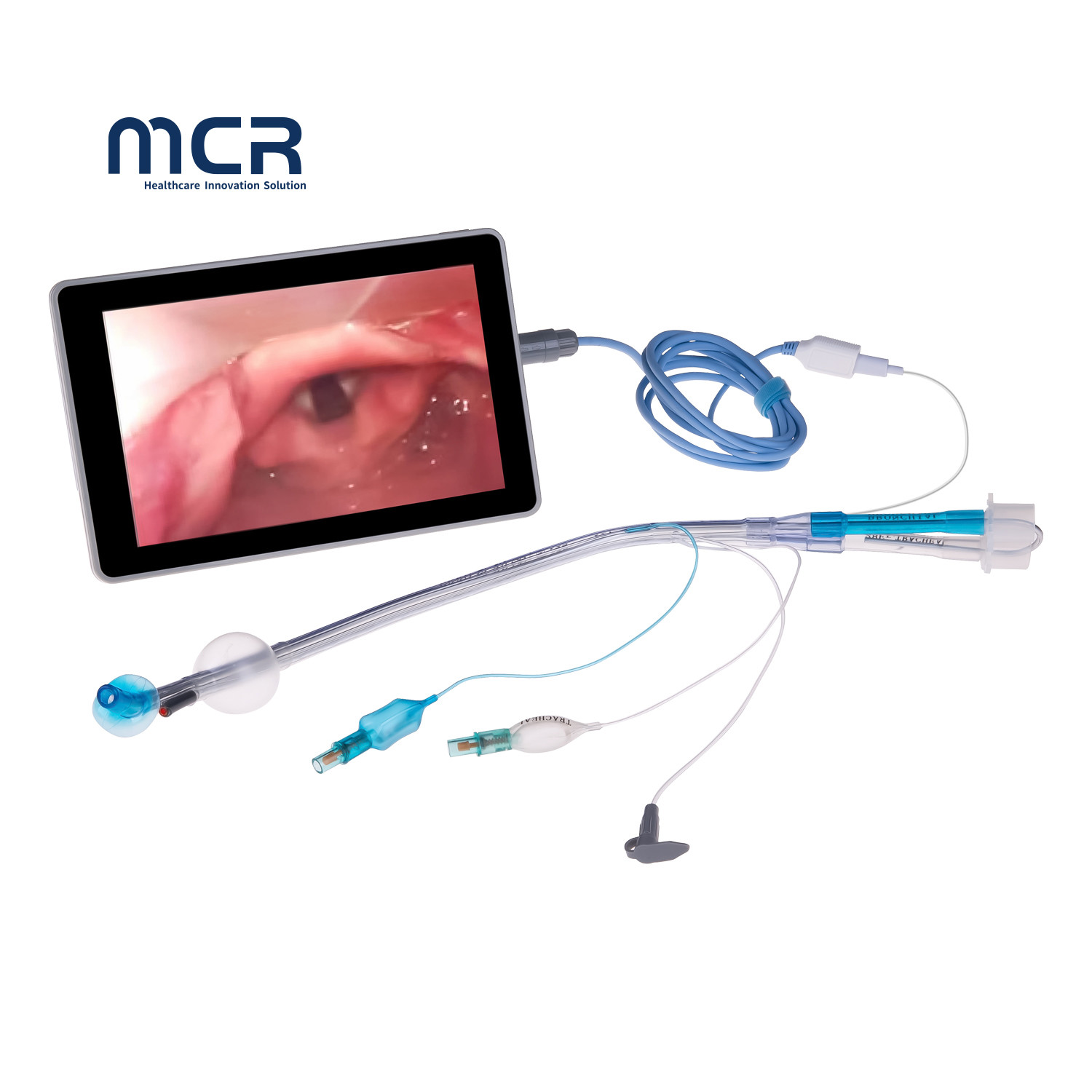 Disposable Visionable Channel Endobronchail Tube With Cuff
