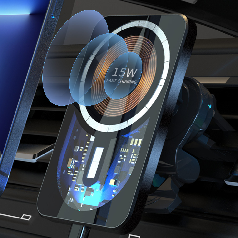 OEM Fast Magnetic Car Charger Wireless Car Phone Holder Customized