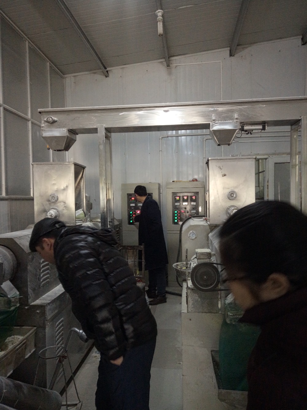 Screw Extruder Commercial Pasta Manufacturing Machine 30KW