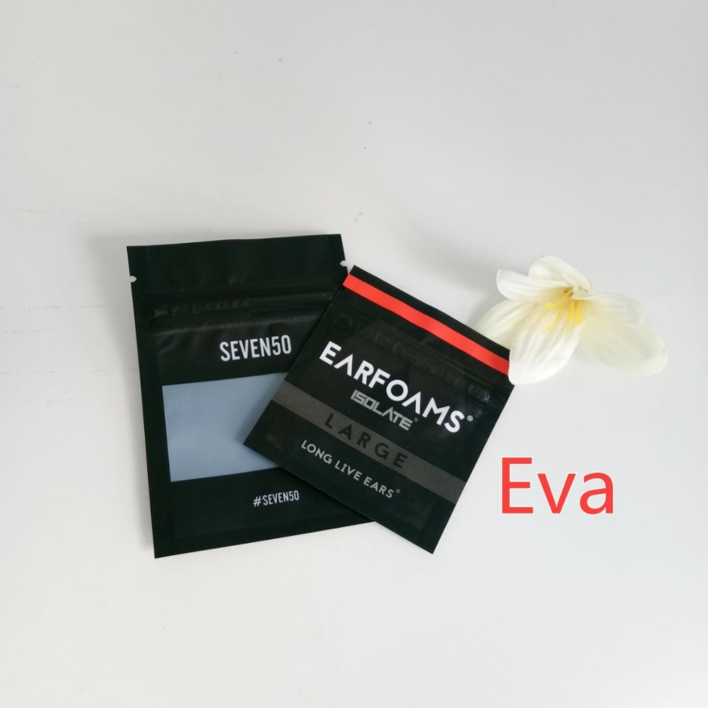 heat seal plastic Reclosable k Foil Bag With Zipper For Electronic Accessories/USB Cable/Data Wire/Ear