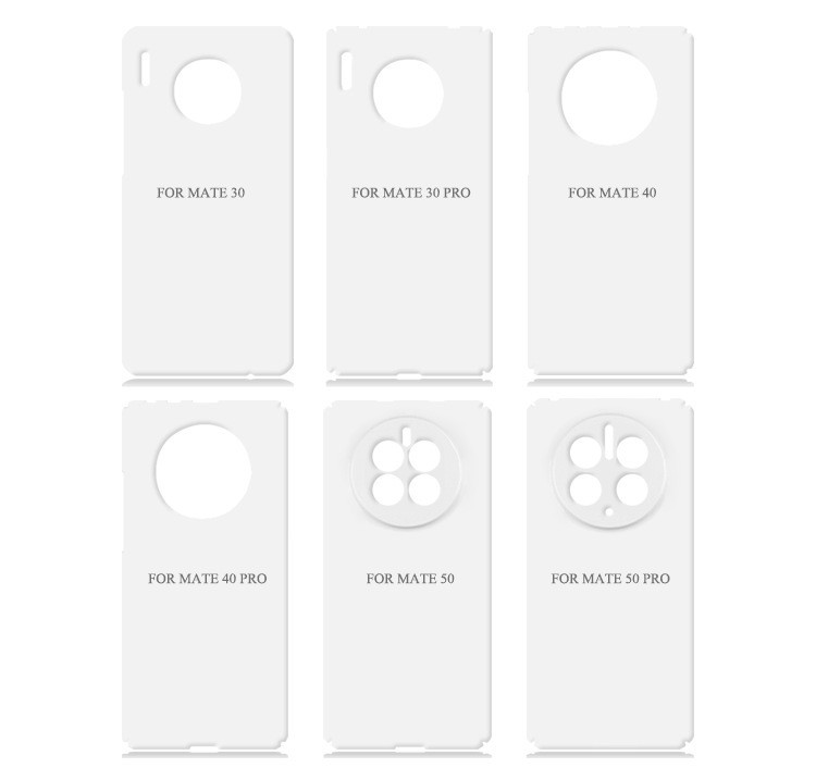3D Film Case Sublimation Slim Phone Cases For Huawei Cases Glossy/Matte Surface