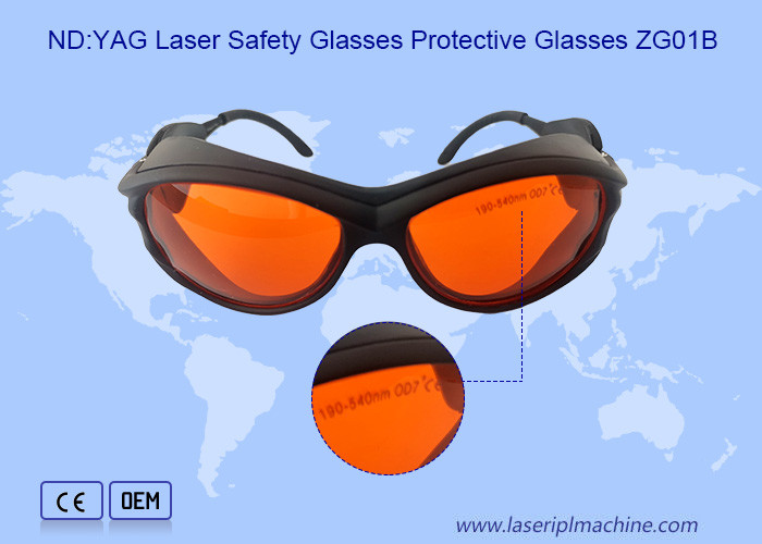 CO2 Laser Safety Protection Glasses 10600nm With Transmittance