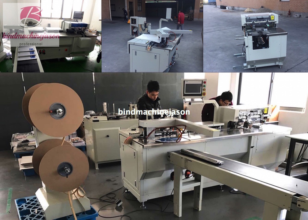Double o closing machine with hole punching function PBW580 in professional