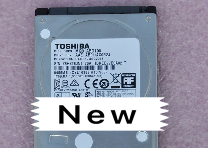 1TB Capacity Toshiba Hard Disk MQ01ABD100 SATA Serial Port Board Number G003235C