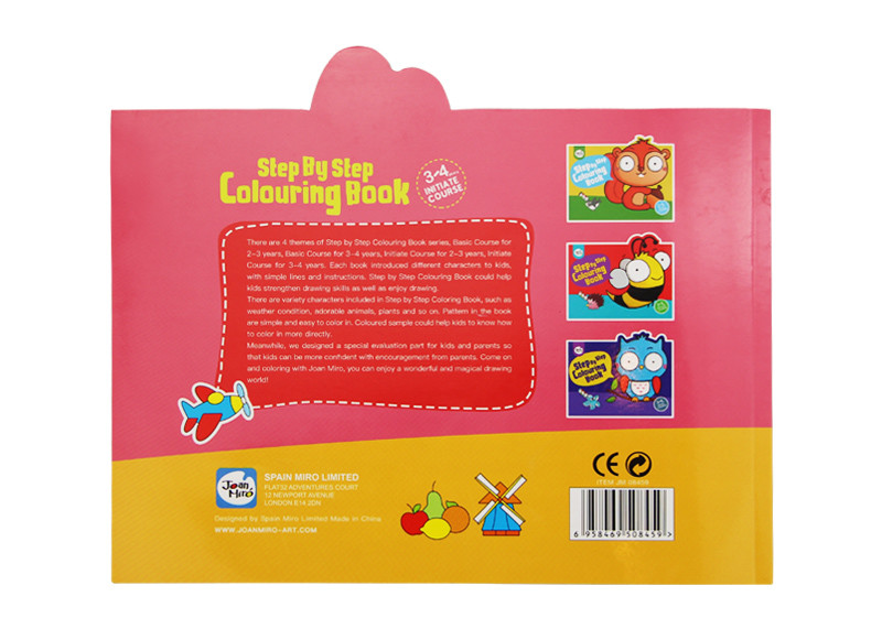Fun Coloring Pages Coloring Book For Boys Toddlers Die Cutting Glossy Professional printing