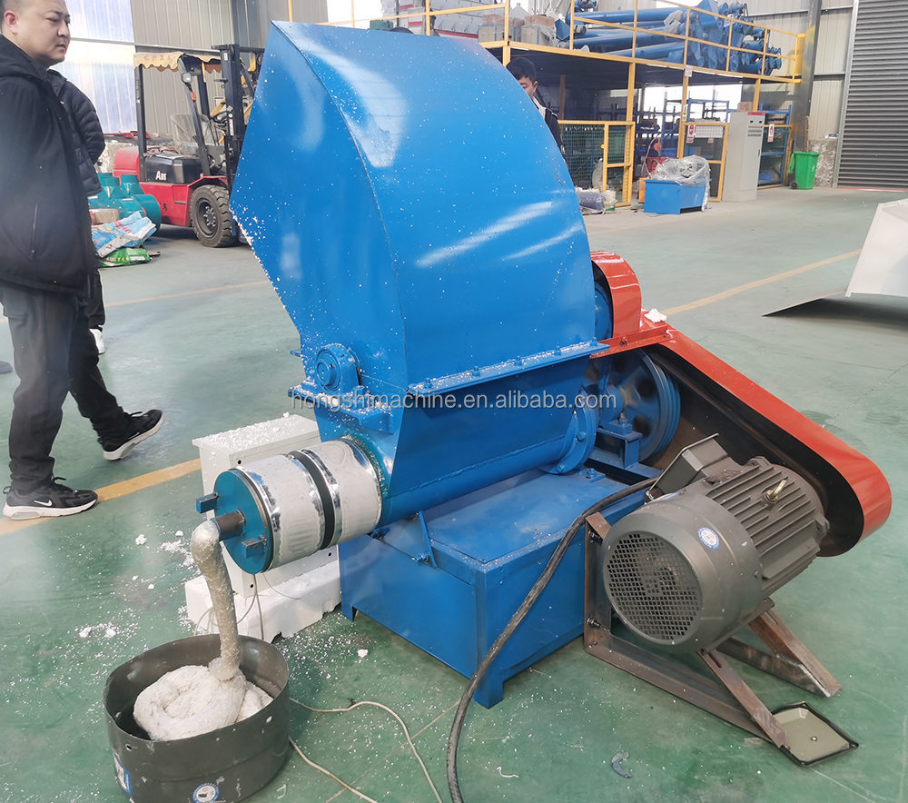 Fast food box foam melt machine styrofoam epe melting recycling machine thermocol foam block making machine