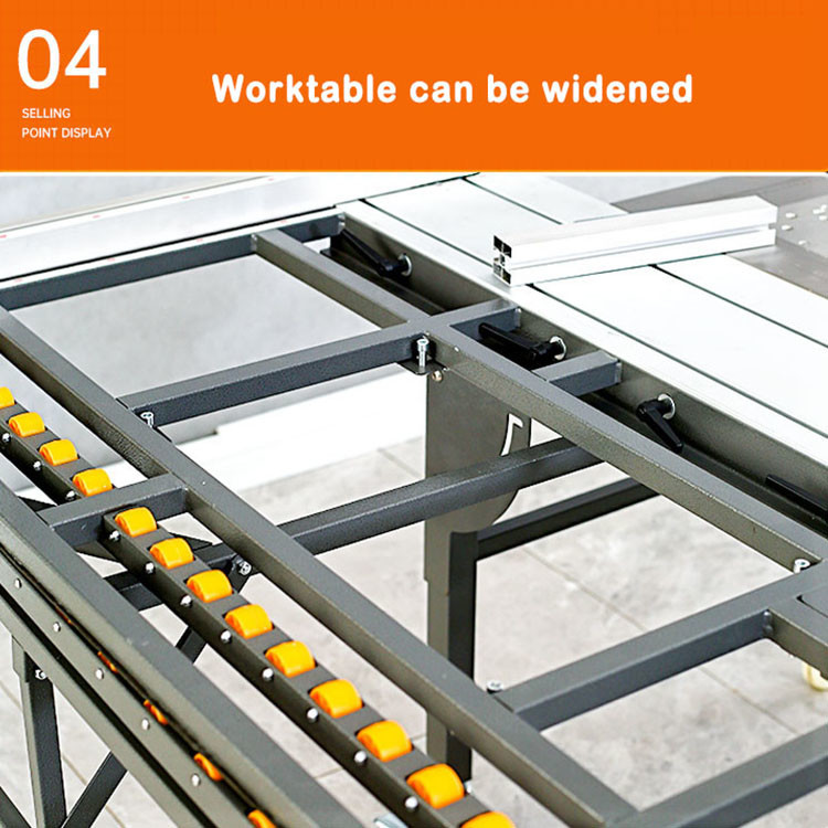 Multifunction Sliding Table Panel Saw With Wood Router For DIY Woodworking