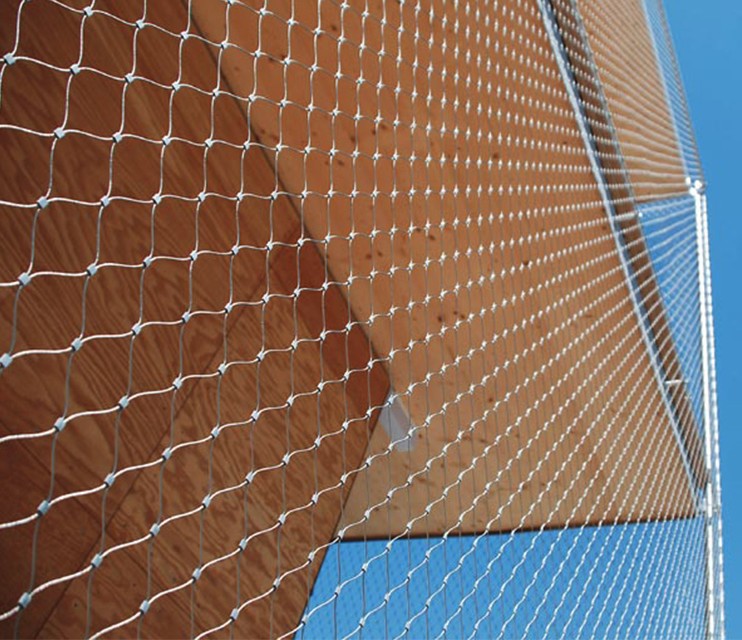 Stainless Steel Wire Rope Mesh X Tend Mesh AISI 316L Zoo Mesh Stainless Steel Wire Rope Mesh For Balustrade