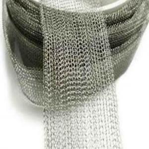 China Knitted Wire EMI Shielding Mesh Gaskets Screen Copper Mesh Rf Shielding Gasket on sale