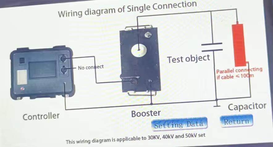 Xzh Test Very Low Frequency Vlf AC Withstand Voltage Tester 30-80kv Customizable
