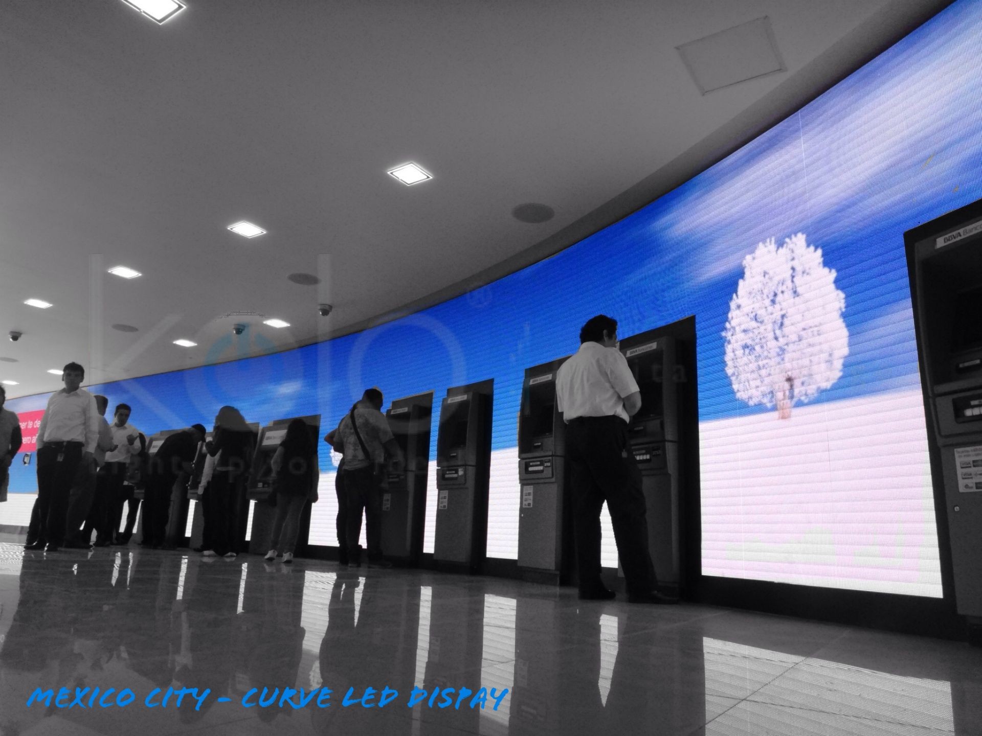 200x150mm HUB75E P1.875 Electronic Advertising Display Screen