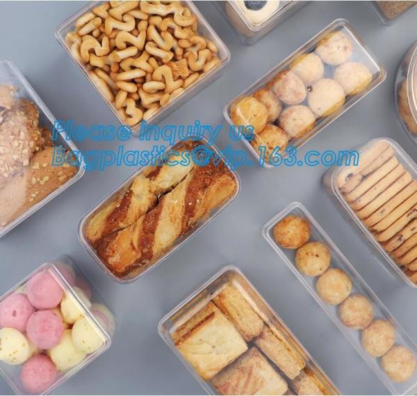 clear disposable plastic fruit container / clear PET blister clamshell box for fruit,biodegradable blister food packagin