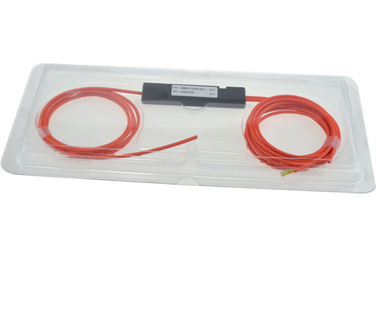 Monolithic Multi Mode Coupler Fiber Optic Splitter Customized Pigtail Length