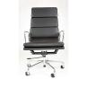 Buy cheap Full Genuine Leather Ergonomic Computer Chair , Black Comfortable Modern Office from wholesalers