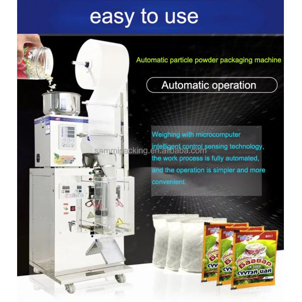 Automatic Tea Bag Packaging Machine for Filling Granules Powders Seeds Food Multi-Function Packaging