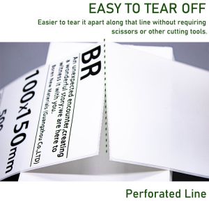 Bundle Set: Shipping Label Printer Barcode Labels Roll