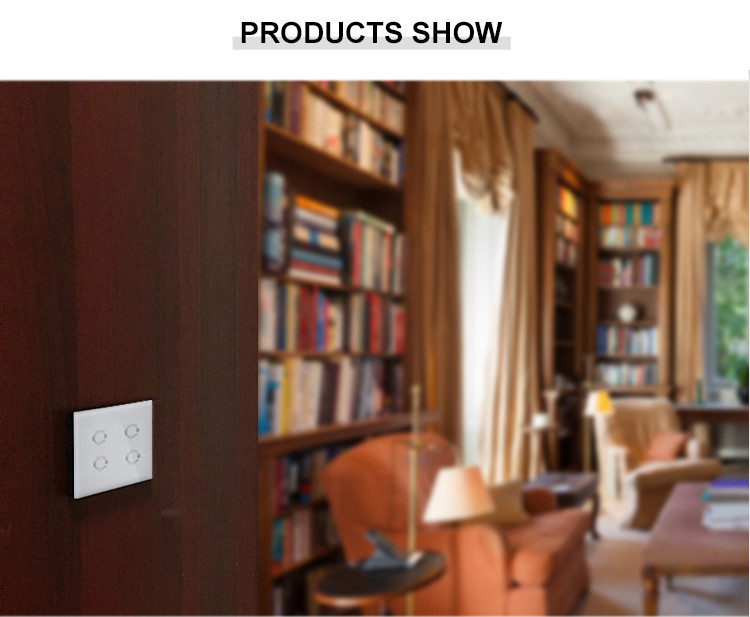 4 Gang Smart Light Switch Uk Smart Touch Wall Switch With Google&Alexa