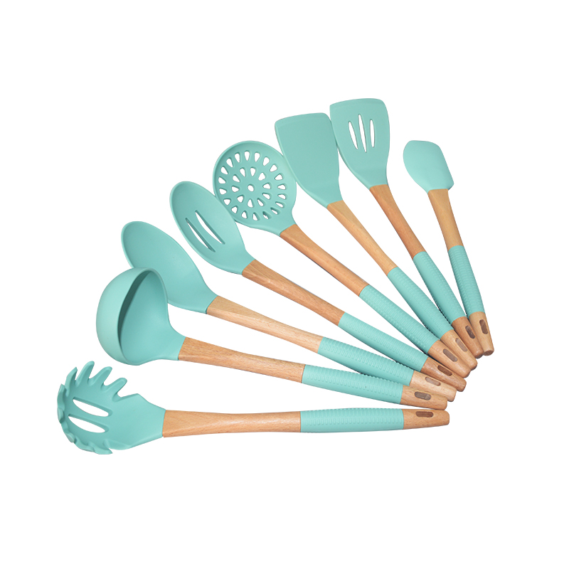 Heat Resistant Silicone Spatula Kitchenaid Utensils Eco Friendly 10 Pieces