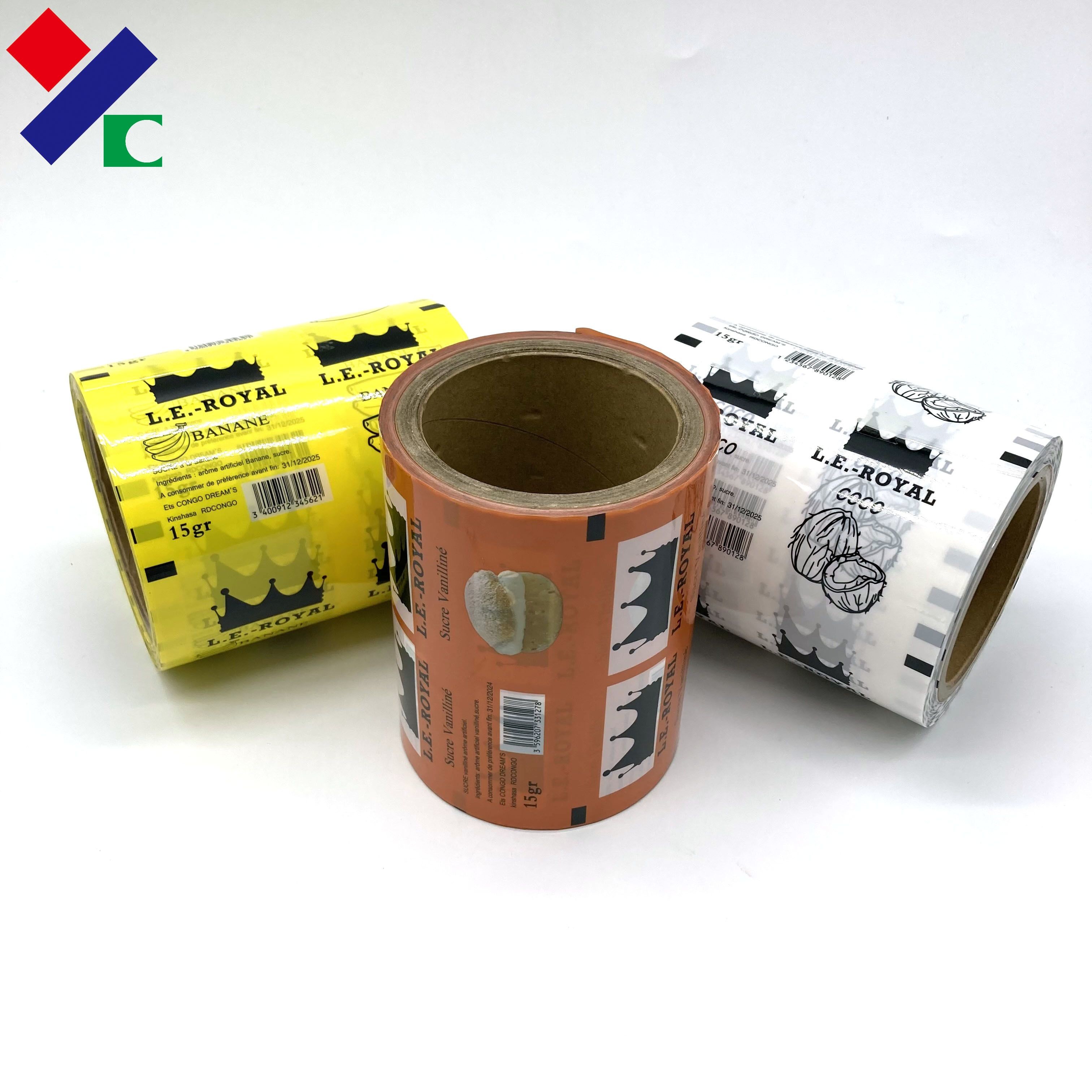 Potato Chips Biscuit Cookies Snack Food Packaging Film Roll Plastic Material