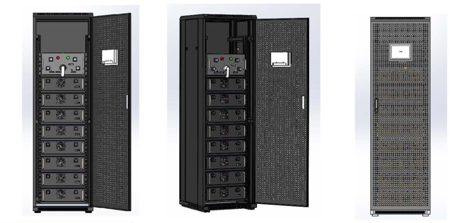 High Voltage UPS Lithium Ion Battery System 384v50ah Energy Storage