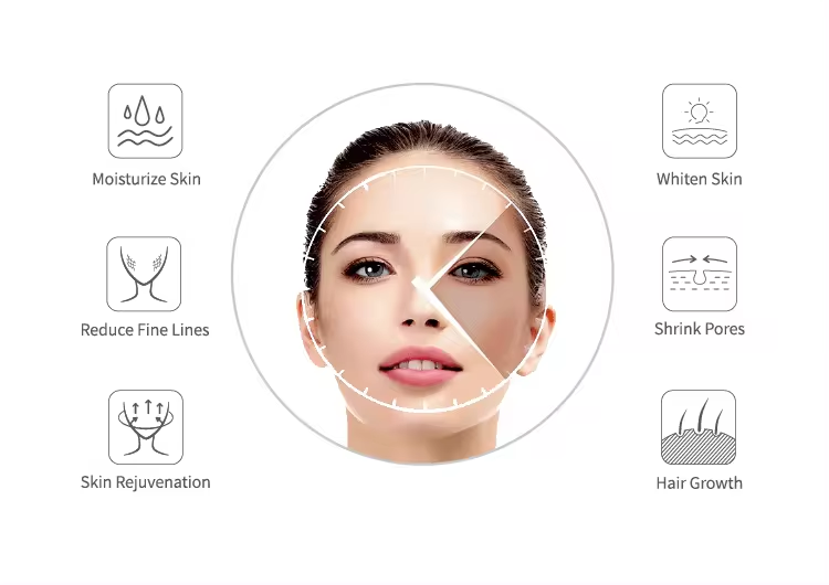 Needless RF Meso Machine Anti Aging Mesotherapy Machine For Face