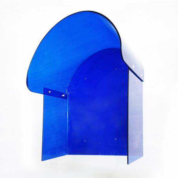 Noiseproof Telephone Acoustic Hood Wall Mounting Fiberglass Reinforced Polyester