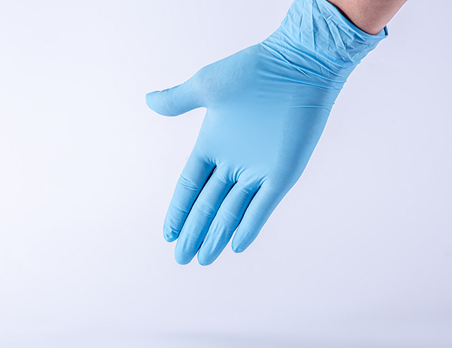 XS Medical Disposable Glove Single Use Nitrile SGS OEM Excellent Oil Resistance